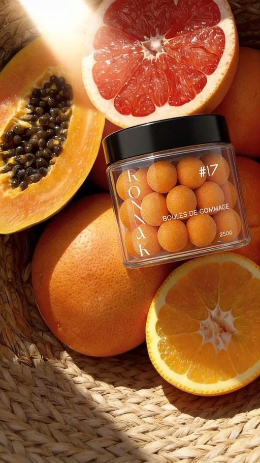 Boules de gommage tropical #17