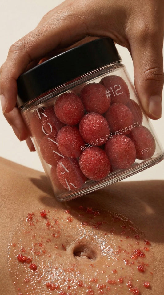 Boules de gommage fruit rouge #12