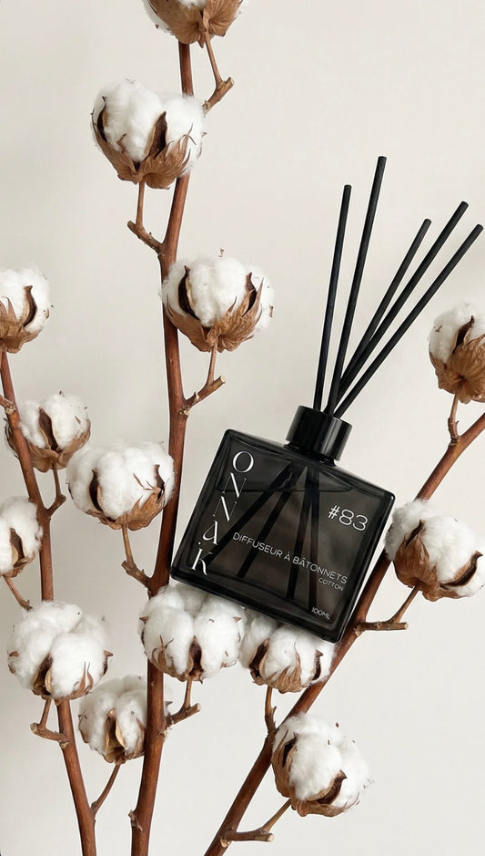 Diffuseur d'intérieur senteur Coton frais